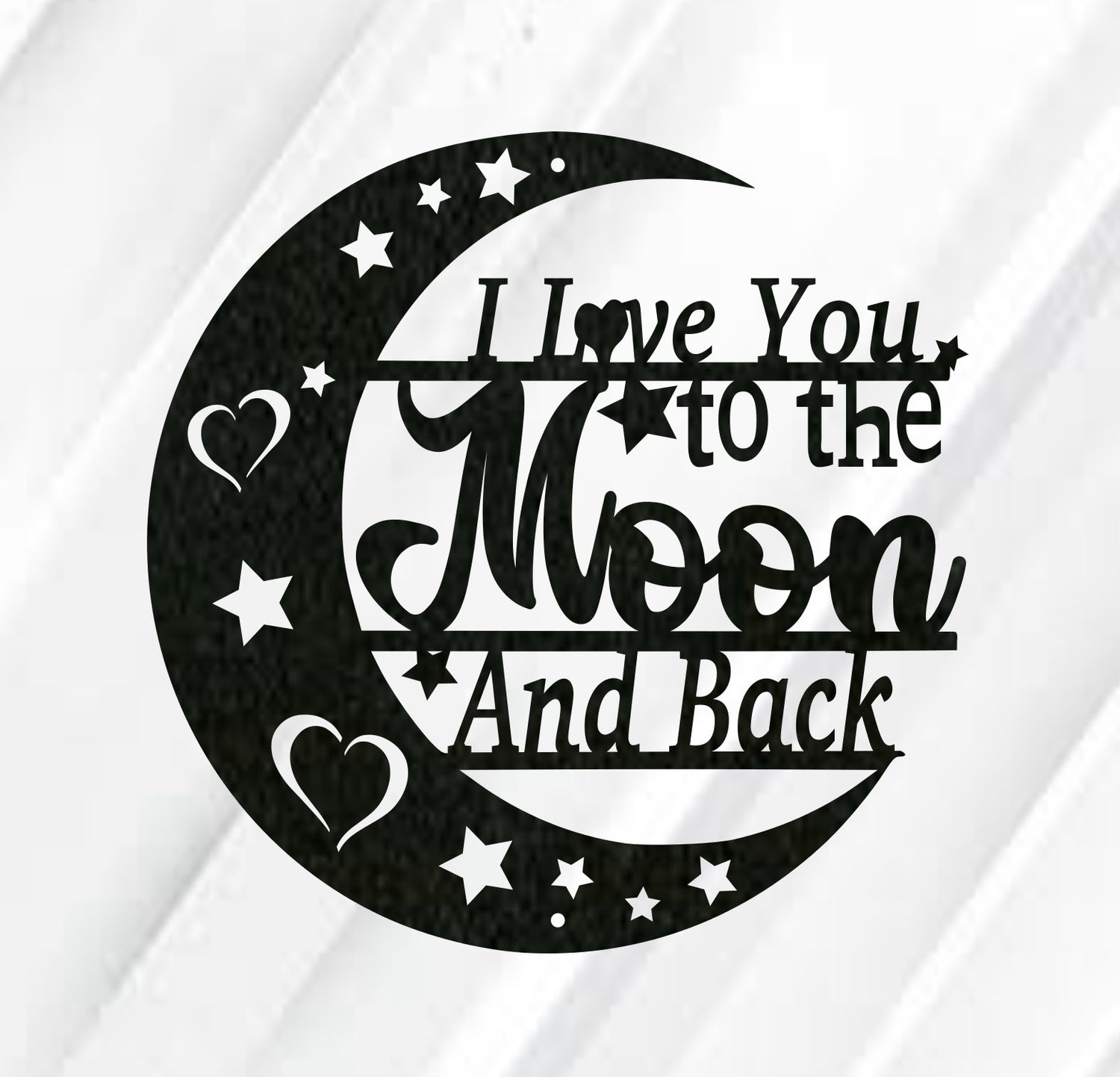 Moon and back
