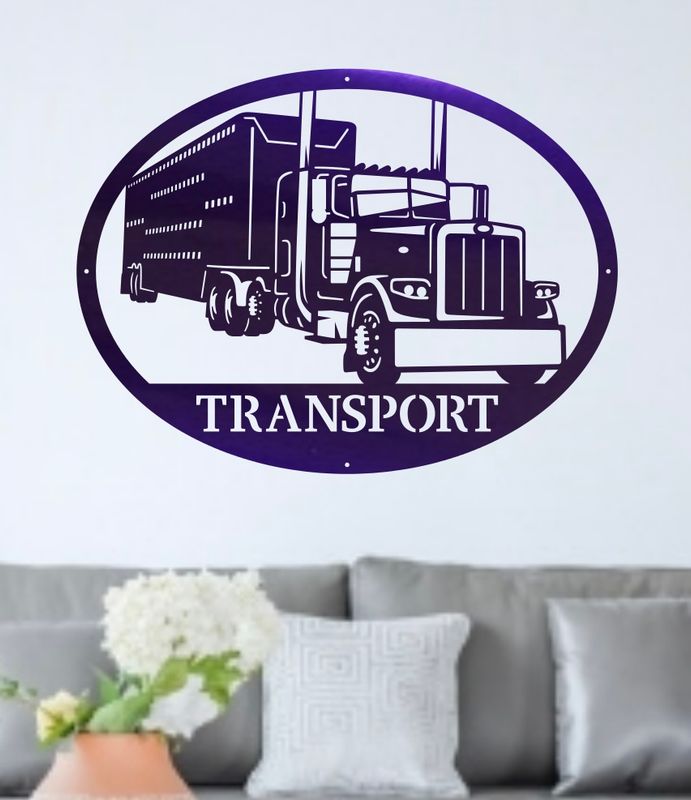 Cattle Hauler Truck Monogram
