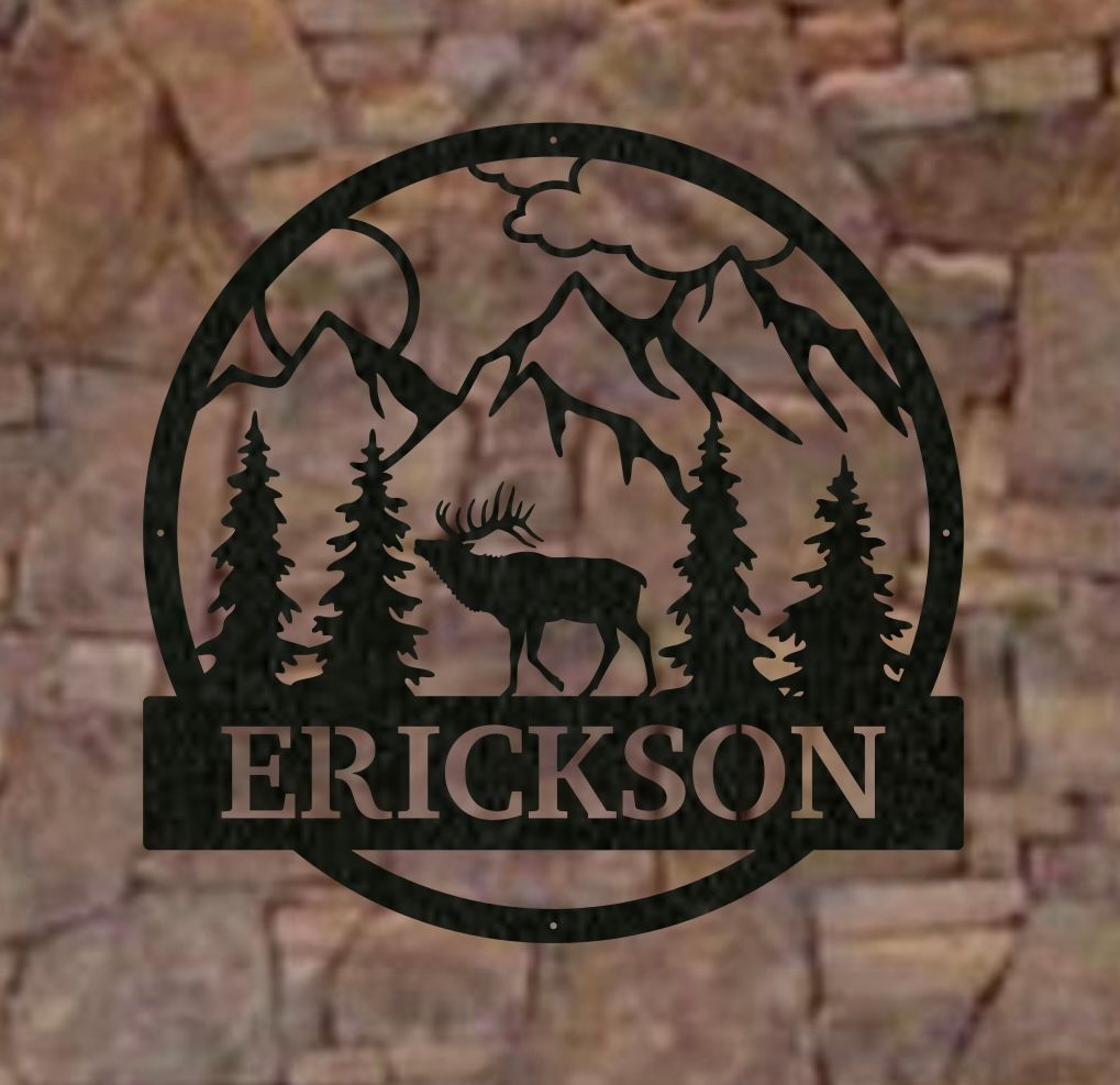 Elk Monogram