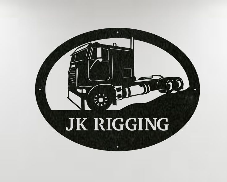 Cab Over Truck Monogram
