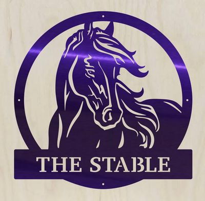 Horse Monogram