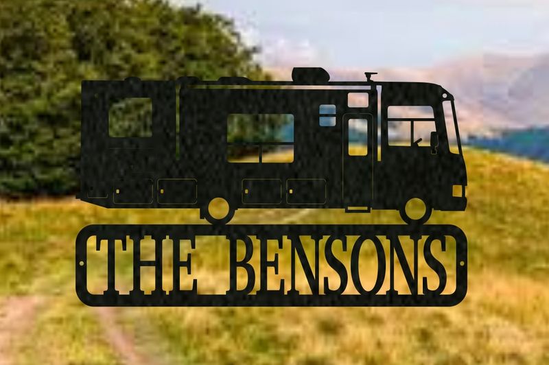 Motorhome Sign