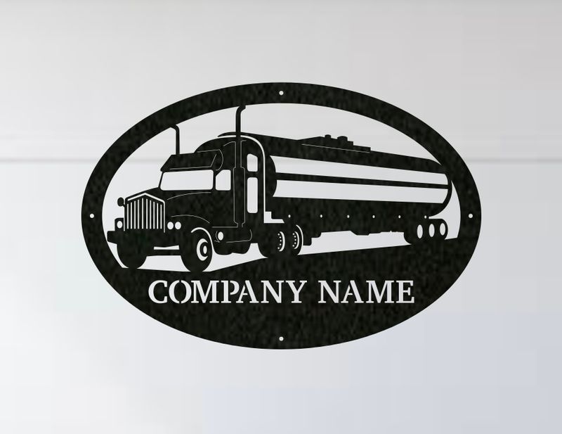 Tanker Truck Monogram