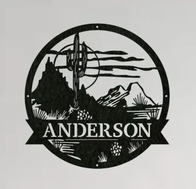 Desert Monogram