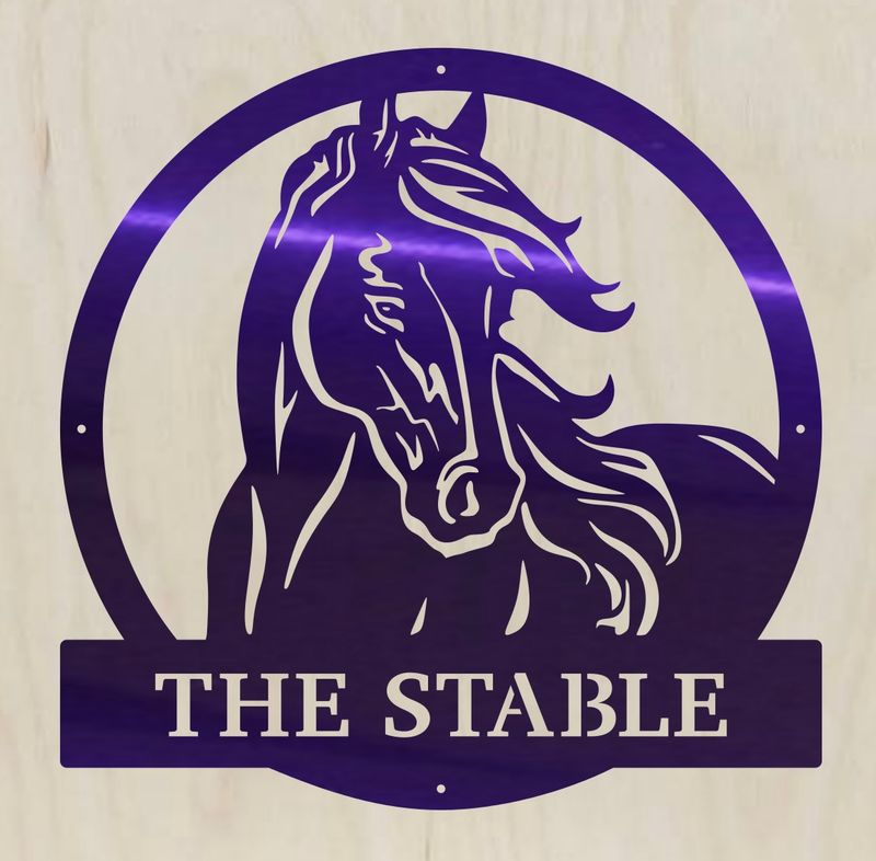 Horse Monogram