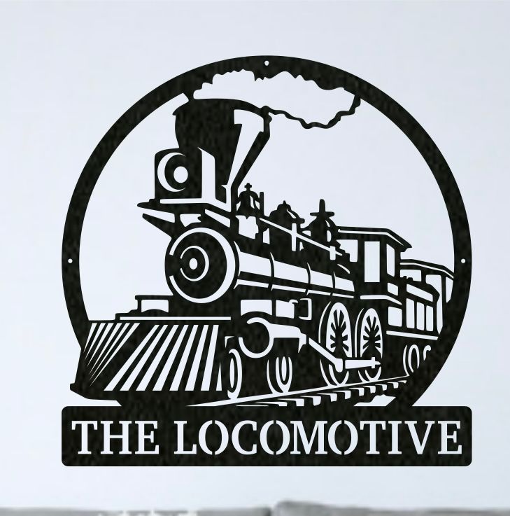 Train Monogram