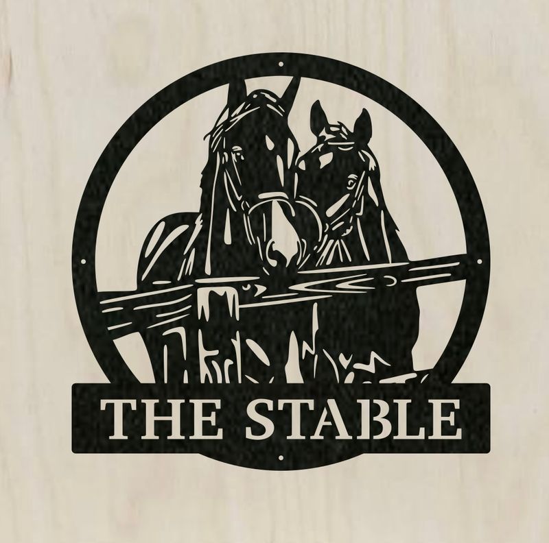Horse Farm Monogram