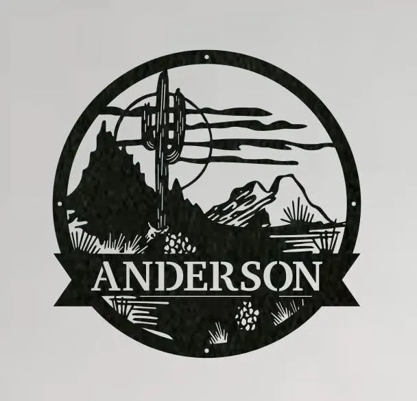 Desert Monogram