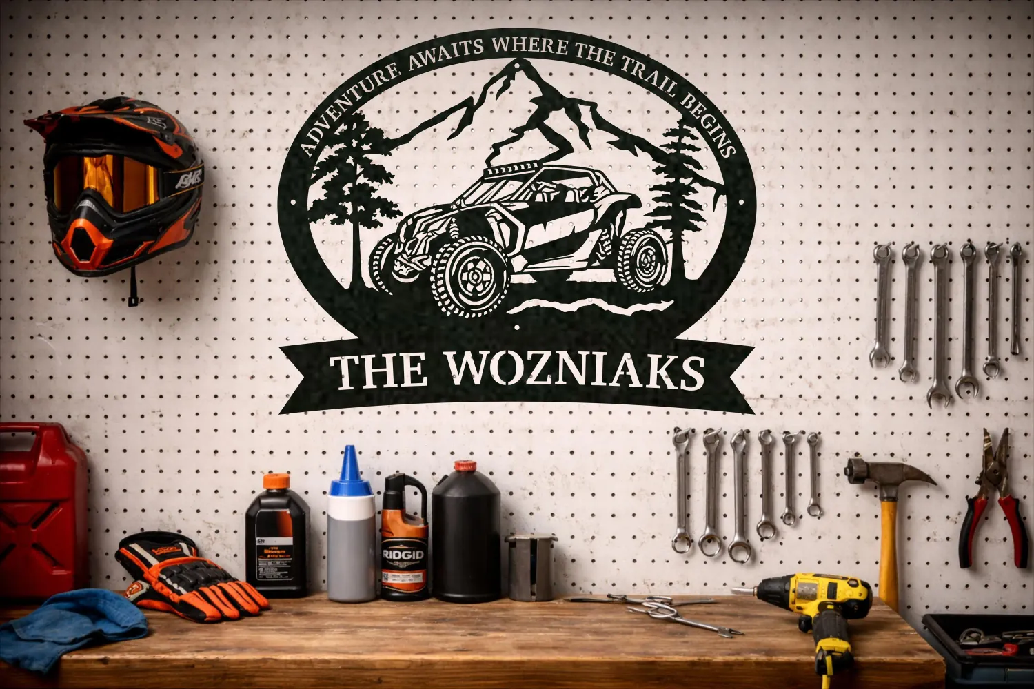 Personalized SXS/UTV Off-Road Sign