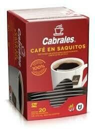 CAFE CABRALES ENSOBRADOS X 20U