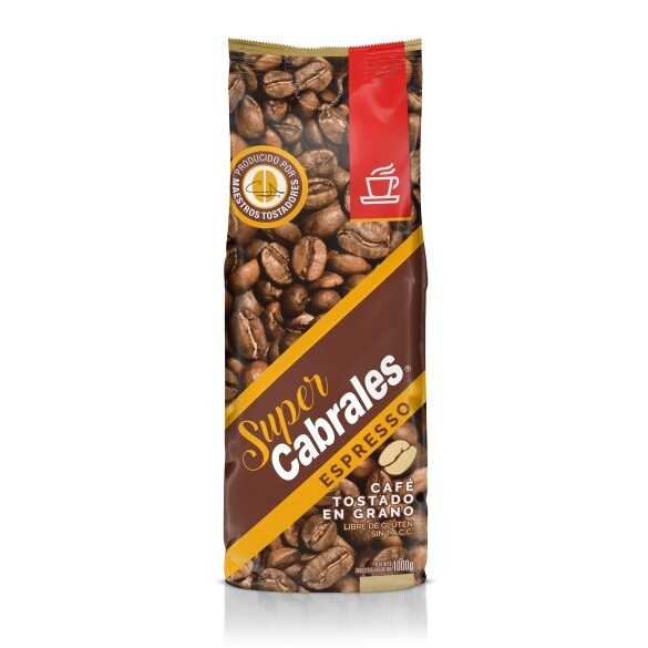 CAFE EN GRANOS  CABRALES  X 1 K