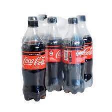 COCA COLA ZERO X 500 ML (PACK DE 6 BOTELLAS )
