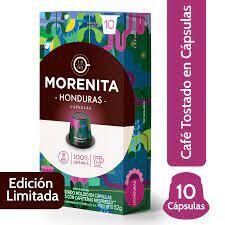 CAPSULA DE CAFE LA MORENITA -HONDURAS- X 10 UNIDADES.