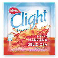 JUGO CLIGHT MANZANA DELICIOSA 18 X 7,5 GRS.