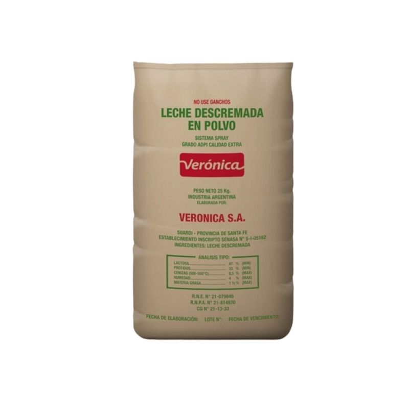 LECHE ENTERA EN POLVO VERONICA X 25 KGRS
