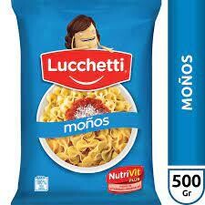 FIDEOS LUCHETTI MOÑOS X 500 gr