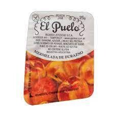 MERMELADA EL PUELO DURAZNO  120 UN X 20 GRS