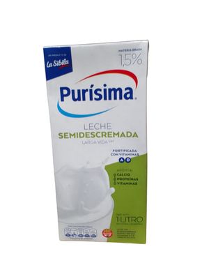 LECHE DESCREMADA LARGA VIDA X 1LT PURISIMA