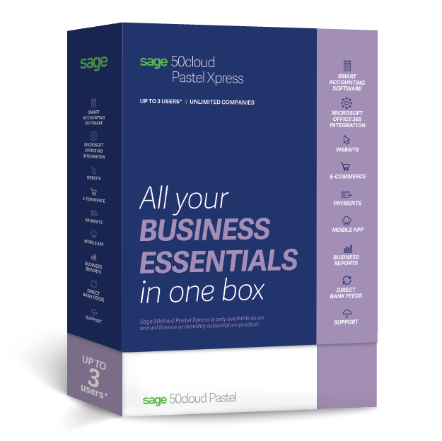 Sage 50cloud Pastel Xpress (Annual)