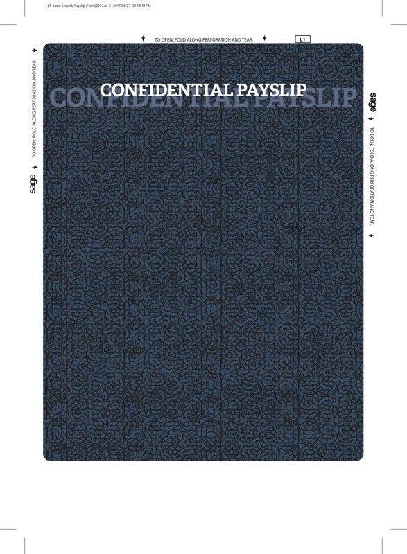 Laser Security Payslip (L1)