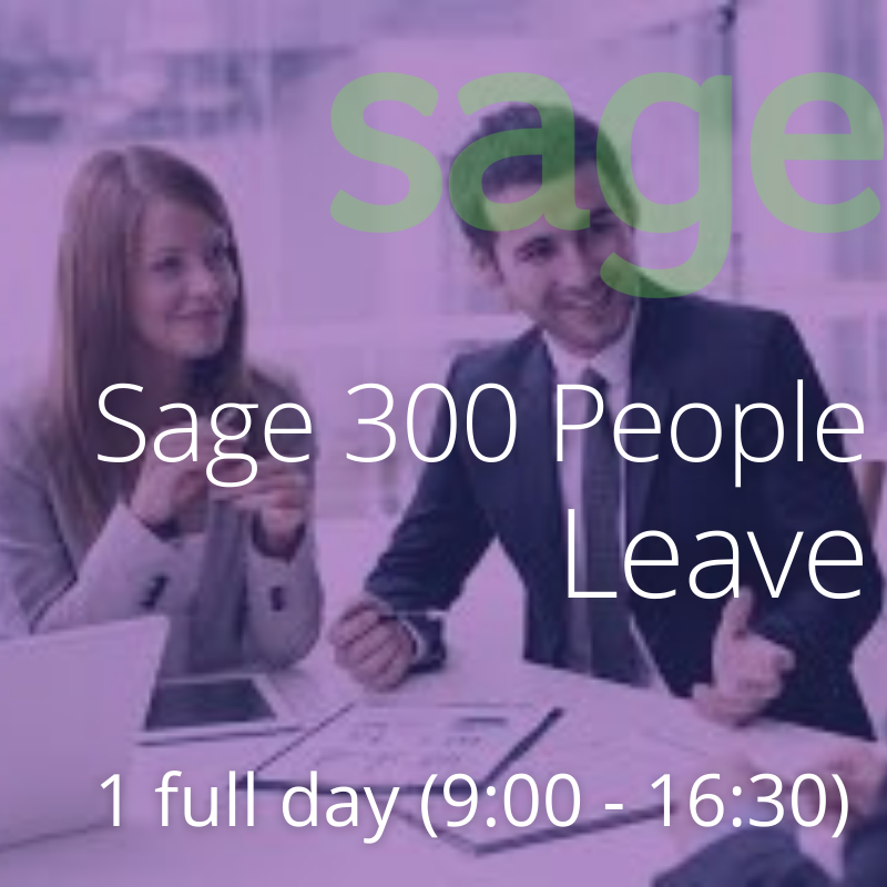 Sage 300 People Leave Management