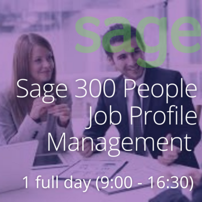 Sage 300 People Job Profile Management
