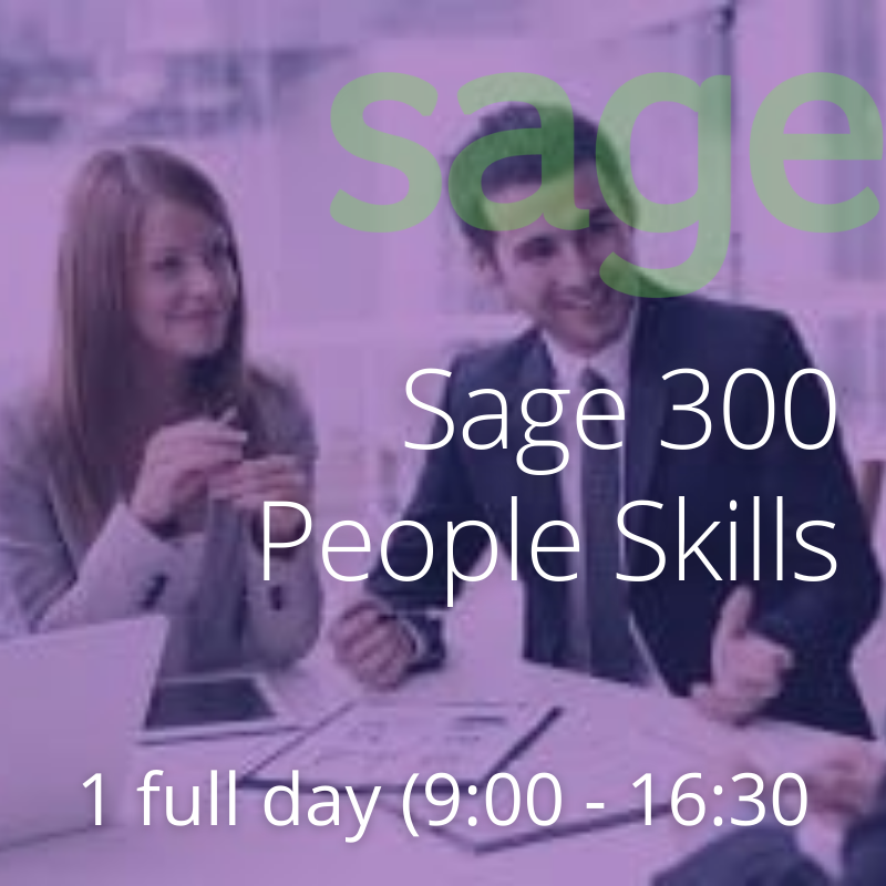 Sage 300 People Skills Development