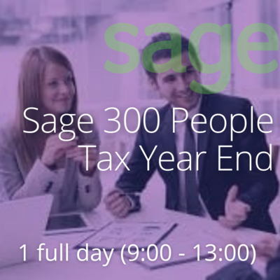 Sage 300 People Tax Year End