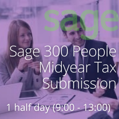 Sage 300 People Midyear Tax Submission