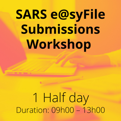 SARS e@syfile Submissions Workshop