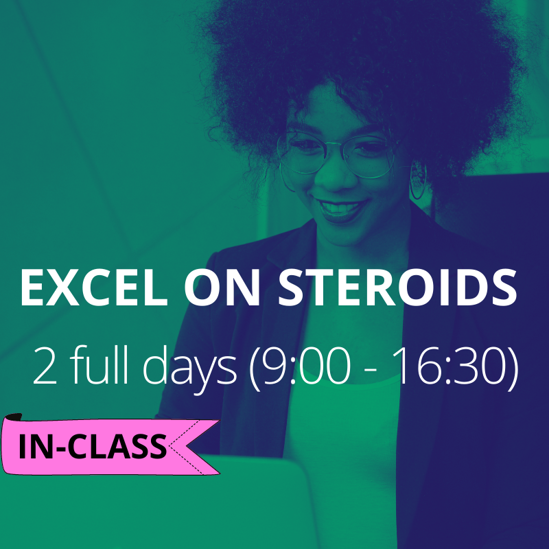 Excel on Steroids 2016, In-Class