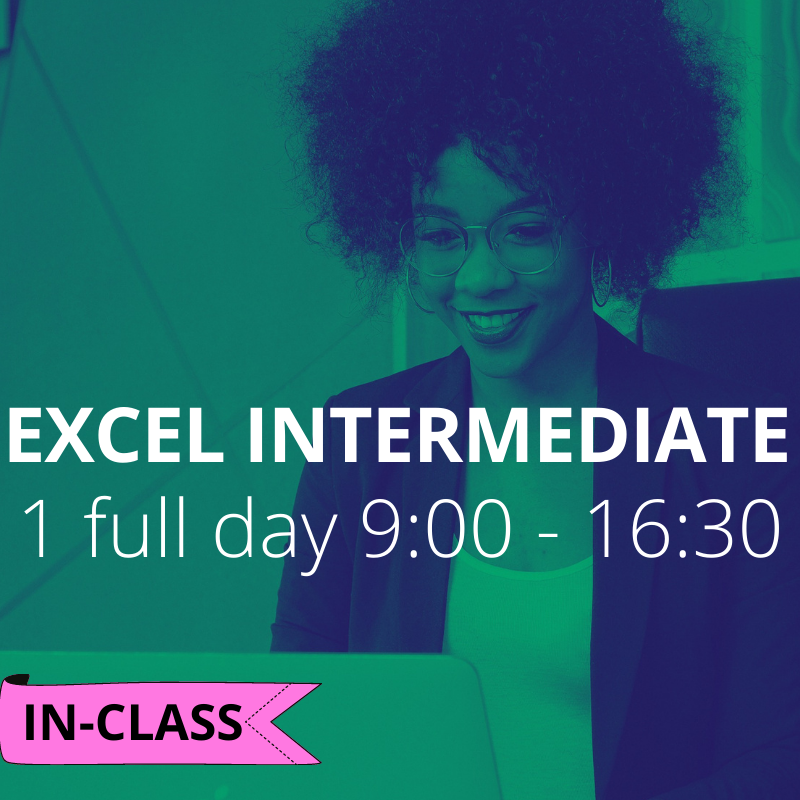 Excel Intermediate 2016, In-Class