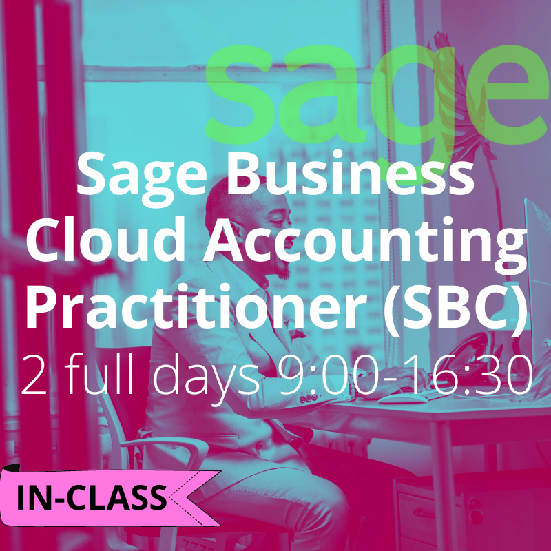 Sage Business Cloud Accounting Practitioner (SBC), In-Class