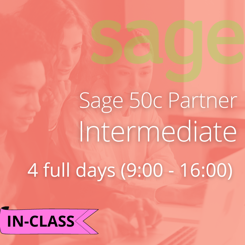 Sage 50c Pastel Partner Intermediate, In-Class