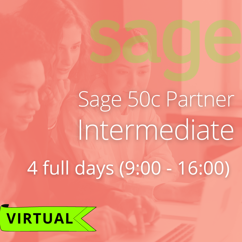 Sage 50c Pastel Partner Intermediate, Virtual