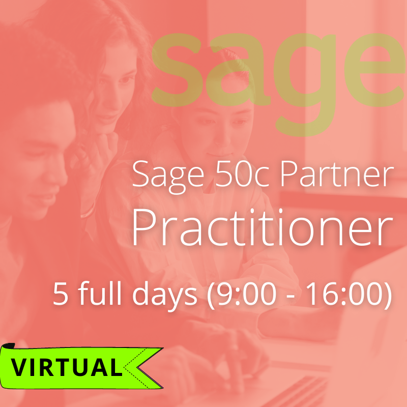 Sage 50c Pastel Partner Practitioner, Virtual