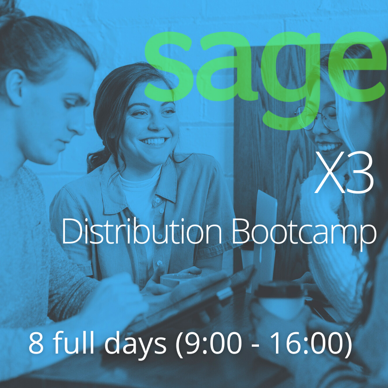 Sage X3 Distribution Bootcamp
