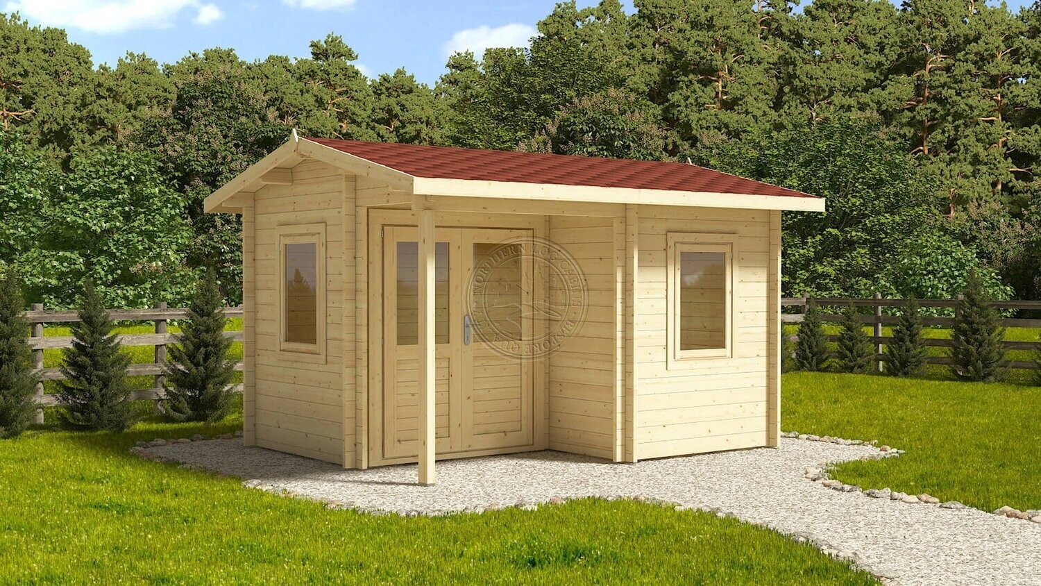 ALPINA 4m x 3m - FREE FELT SHINGLES