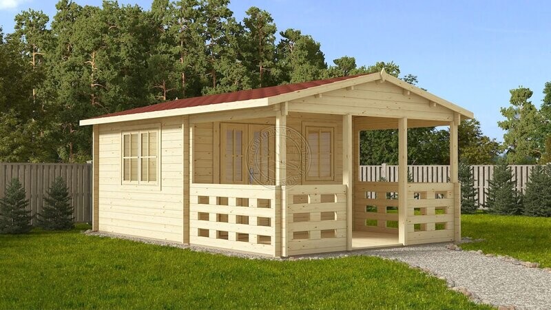 ROY HOT TUB CABIN 4m x 6m