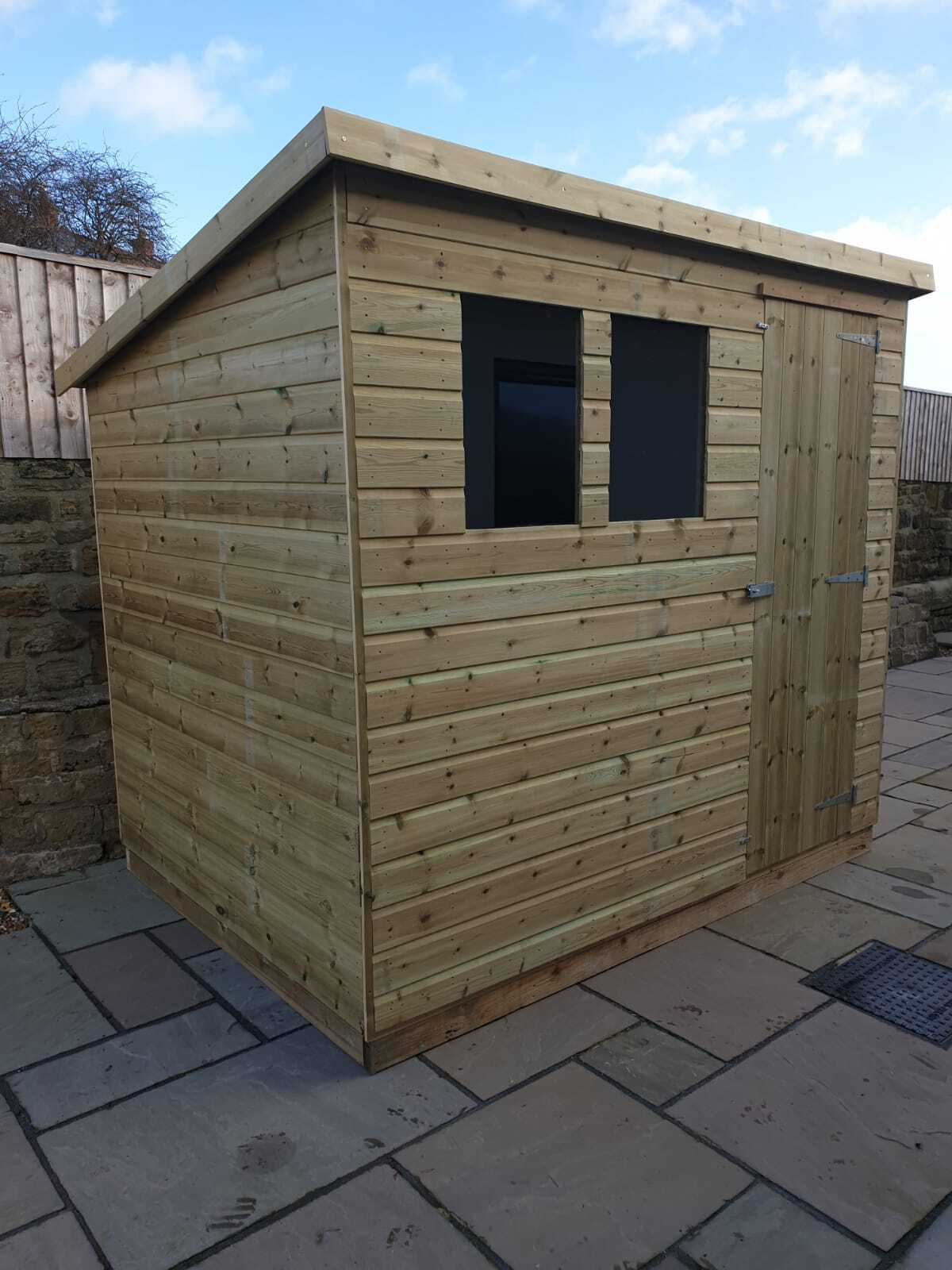Garden Sheds - FITTED FREE*