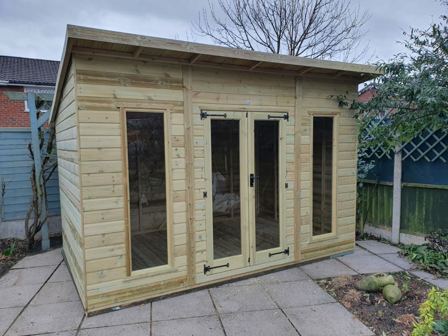 Classic Pent Summerhouse Shed - FREE FITTING*