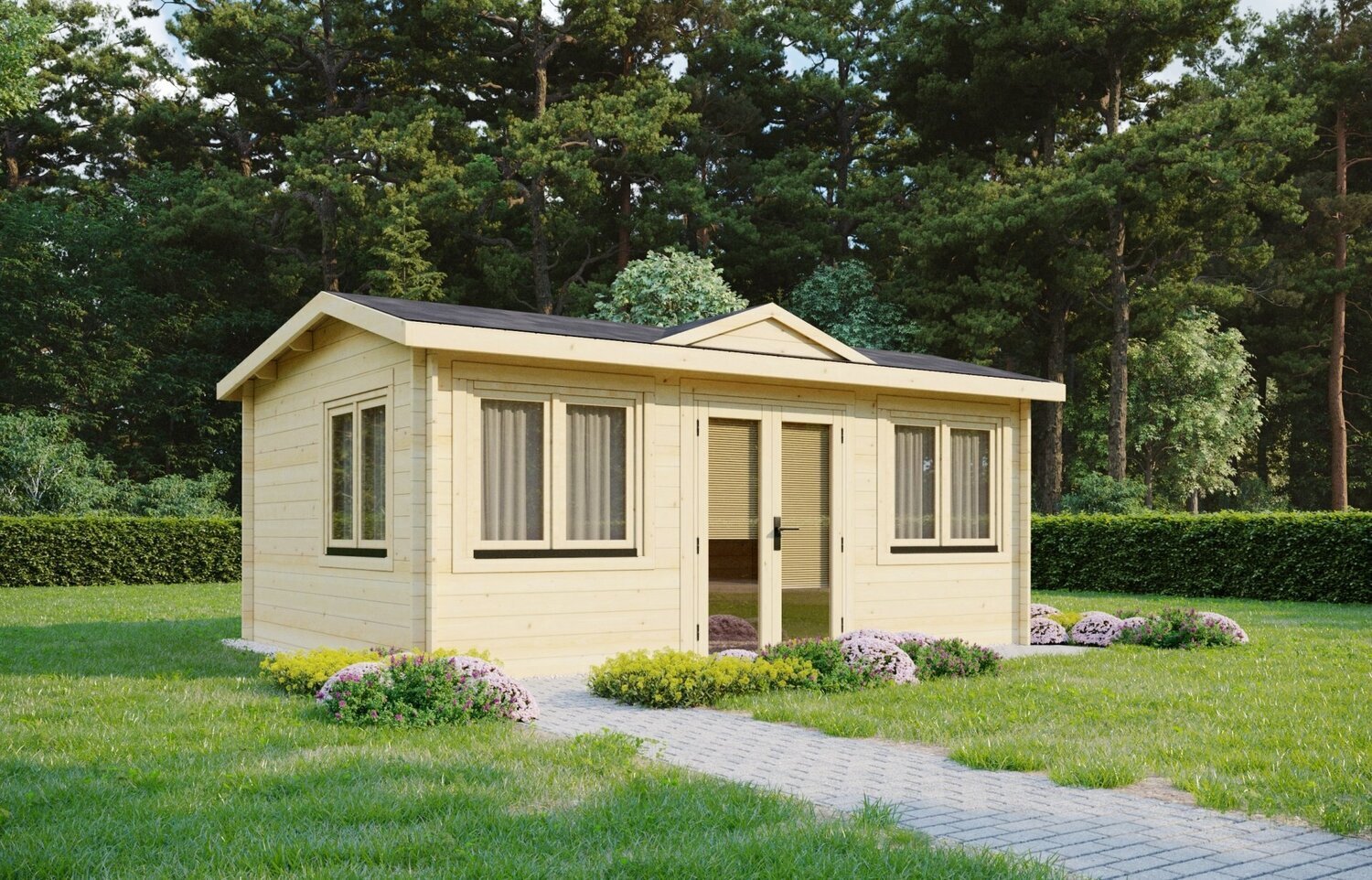 The Gloucester NLC 101 Log Cabin | 3.8 x 5.3m