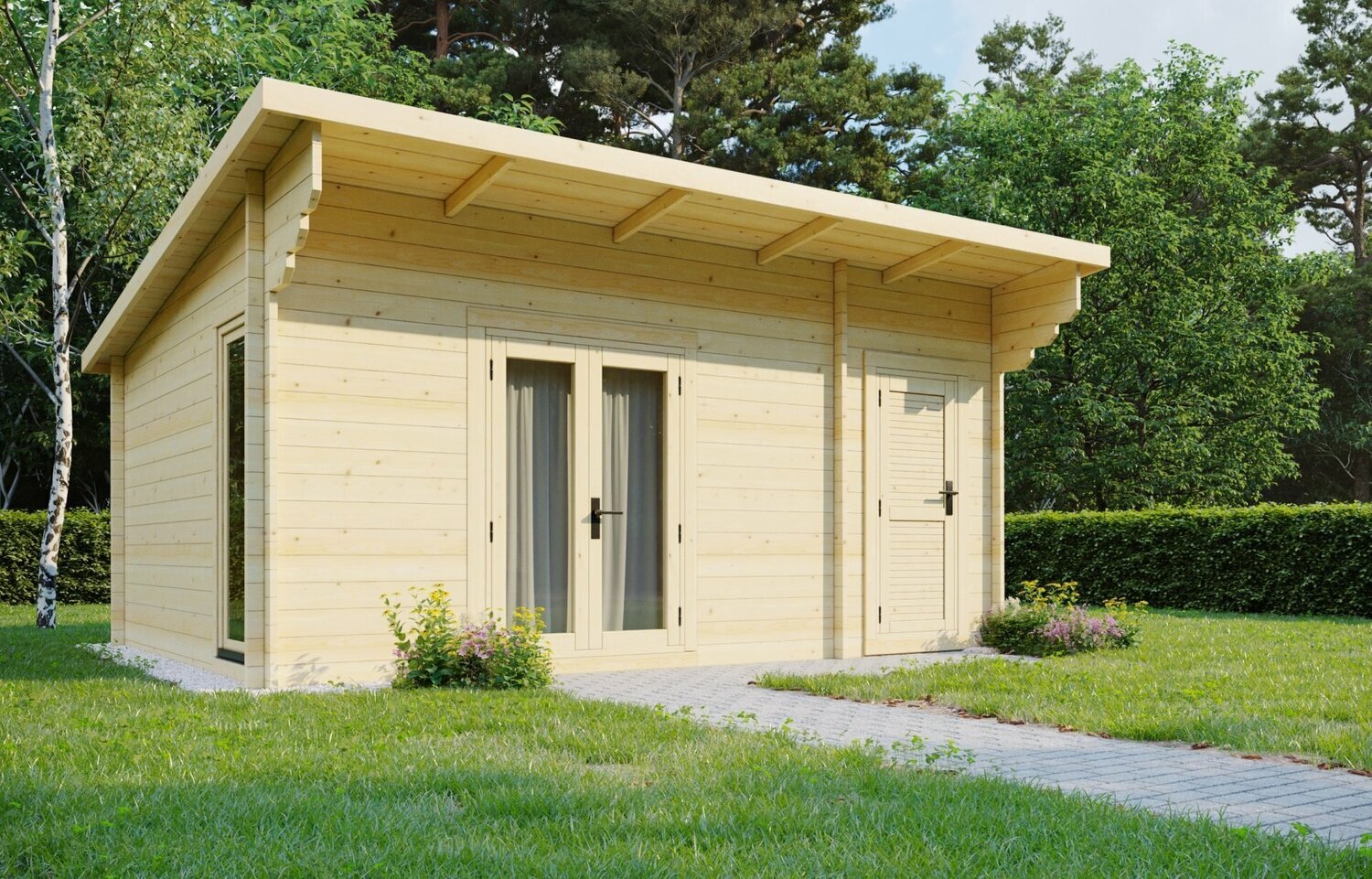 The Perth NLC 109 Log Cabin | 4.6 x 3.1m