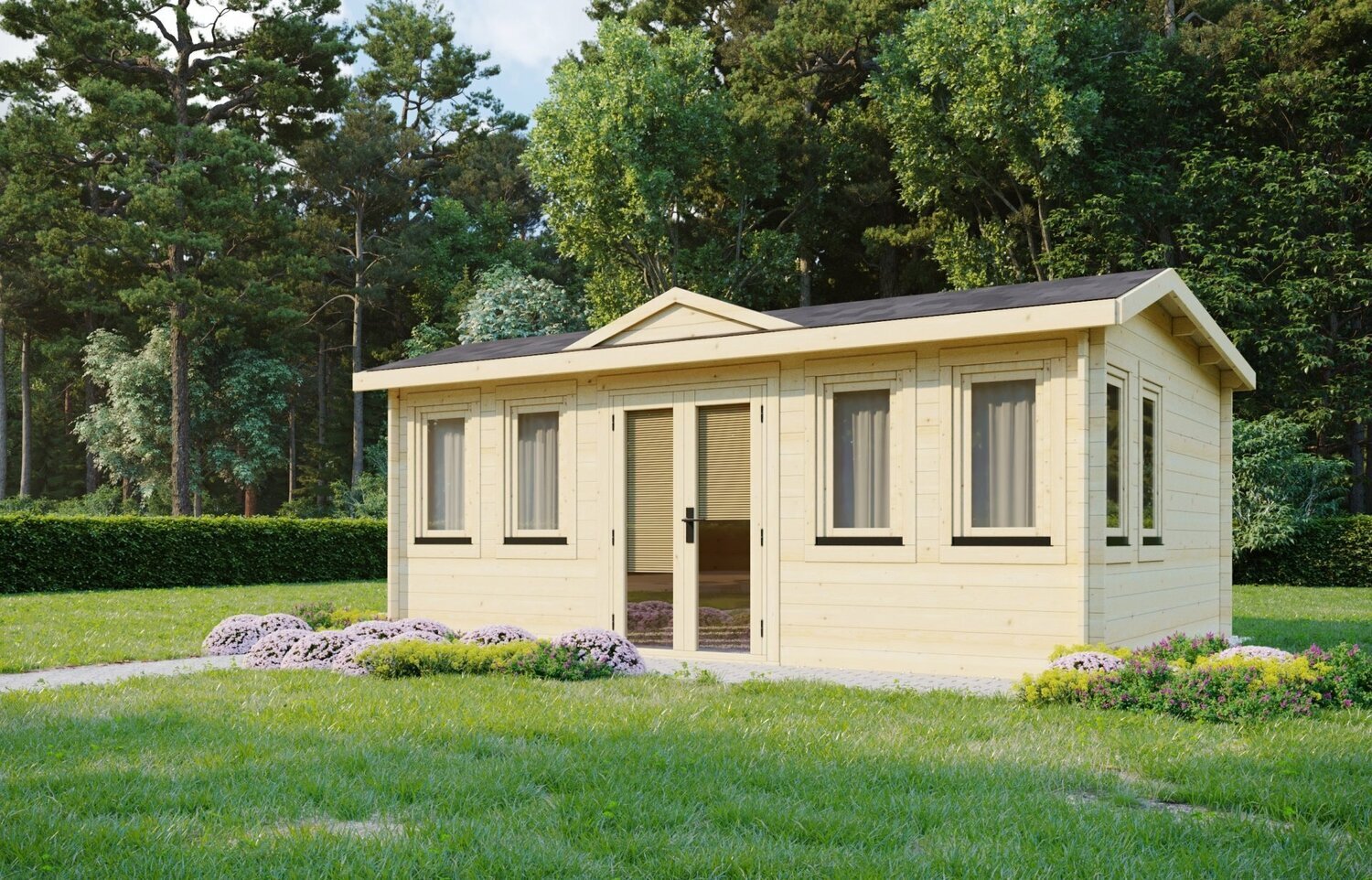The Ellie NLC 125 Log Cabin | 5.5 x 4.0m