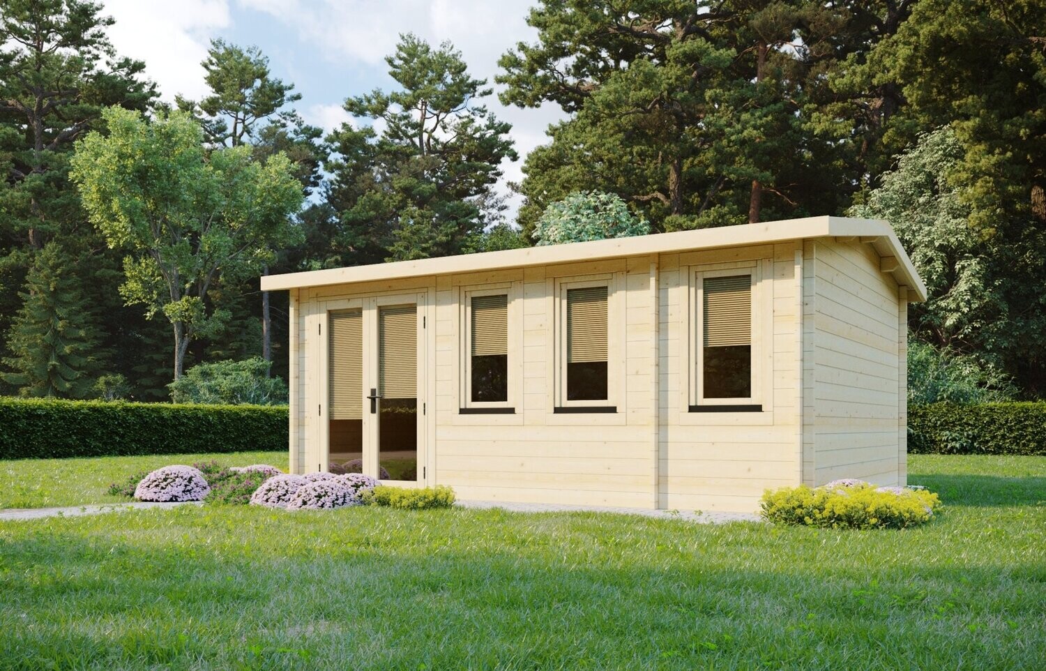 The Finn NLC 103 Log Cabin | 3.9 x 5.1m
