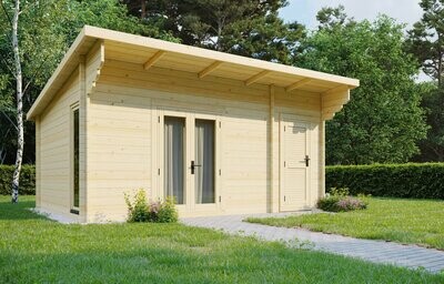 The Perth NLC 109 Log Cabin | 4.6 x 3.1m