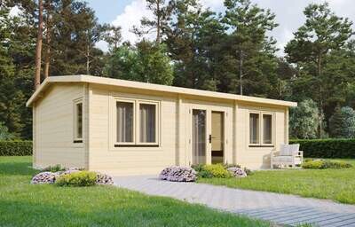 The Guernsey NLC 122 Log Cabin | 6.0 x 3.5m