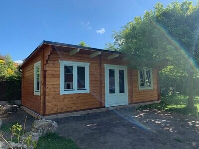 The Cumbria NLC 143 Log Cabin | 7.5 x 4.0m