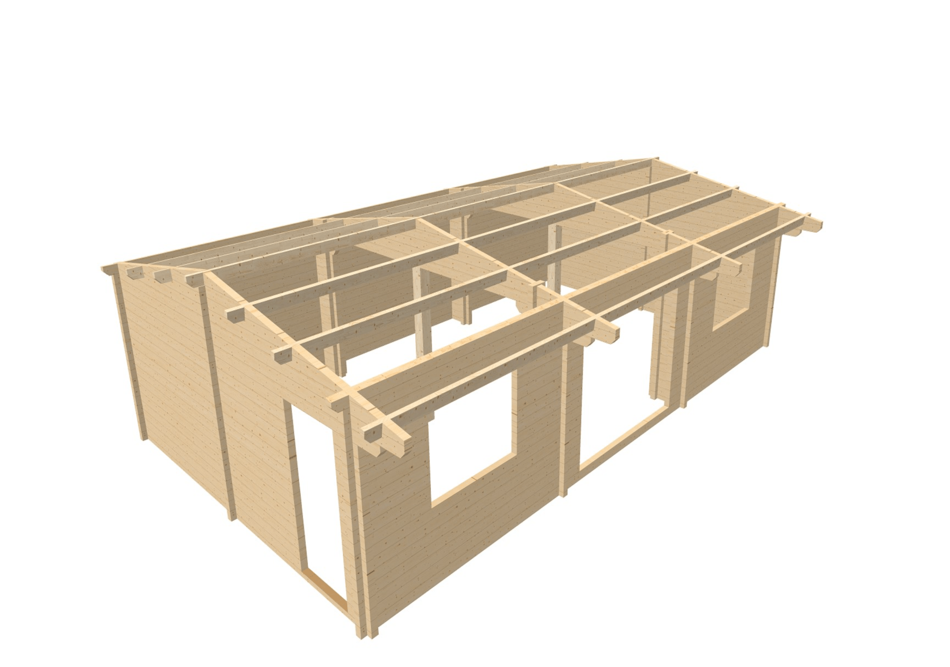 The Annexe NLC 156 Log Cabin | 10.0 x 6.0m