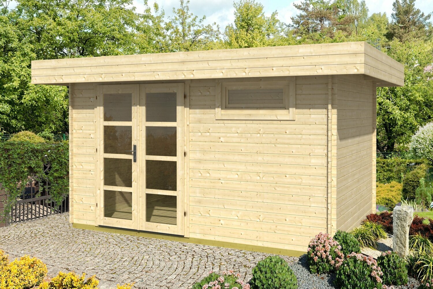ORIENTAL-3 3.8x2.6m Log Cabin